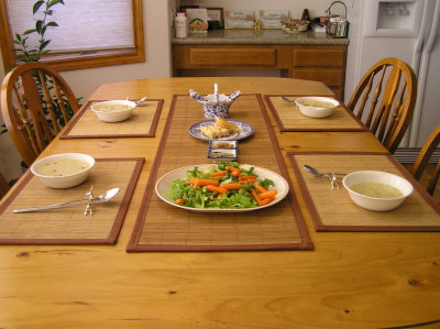 Bamboo kitchen decors